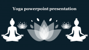 Yoga PowerPoint Presentation for title slide