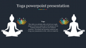 Creative Yoga PowerPoint Presentation With One Node