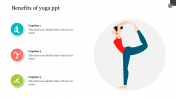 Best Benefits Of Yoga PPT Template Slide Presentation