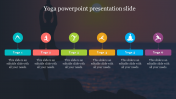 Editable Yoga PowerPoint Presentation Slide PPT Template