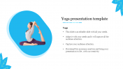 Impressive Yoga Presentation Template With Bullet Points