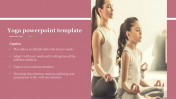 Portfolio Yoga PowerPoint Template Presentation Design