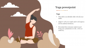 Innovative Yoga PowerPoint Template PPT Slide Design