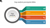 Gap analysis PowerPoint Slides With Infographic Model