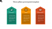 Best 3 Pillars PowerPoint Template & Google Slides