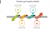 Download Timeline PPT Template Editable Presentation