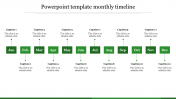 Best PowerPoint Template Monthly Timeline Presentation