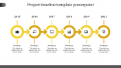 Project Timeline Template PowerPoint Presentation-Six Node