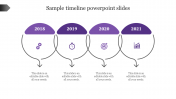 Amazing Sample Timeline PowerPoint Slide Templates