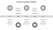 Discover Project Timeline PPT And Google Slides Themes