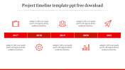 Innovative Project Timeline Template PPT Free Download