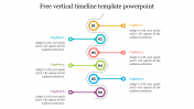 Free Vertical Timeline PowerPoint Template and Google Slides
