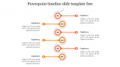 Stunning PowerPoint Timeline Slide Template Free Download