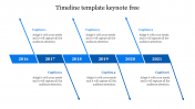Instant Timeline Template Keynote Free Slide Themes