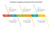 Editable Timeline Template PowerPoint Free Download