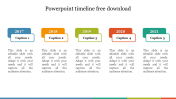 PowerPoint Timeline Free Download Slide Presentation