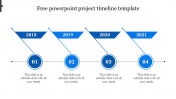 Create Free PowerPoint Project Timeline Template Design