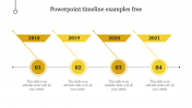 Get our Predesigned PowerPoint Timeline Examples Free