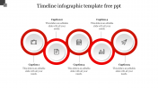 Best Timeline Infographic Template Free PPT Slide