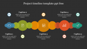 Elegant Project Timeline Template PPT Free Download