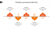 Find our Collection of Timeline PowerPoint Slide Free