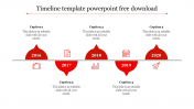Stunning Timeline Template PowerPoint Free Download