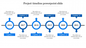 Most Powerful Project Timeline PowerPoint Slide Presentation