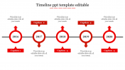 We have the Collection of Timeline PPT Template Editable