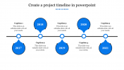 Create a Project Timeline in PowerPoint Template Slide