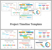 Creative Project Timeline PowerPoint And Google Slides