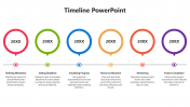 Awesome Flat Timeline PPT And Google Slides Template