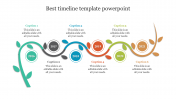 Best Timeline Template PowerPoint Presentation Slide