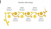 Amazing Timeline Slide Design With Six Nodes Template