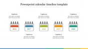 Editable Calendar Timeline Template PowerPoint Presentation