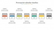 Amazing PowerPoint Calendar Timeline Template