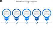 Best Timeline Generator PowerPoint Slide Design