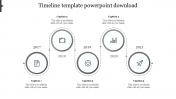 Best Timeline Template PowerPoint Download Presentation
