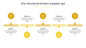 Free Download Timeline Template PPT Presentation Slides