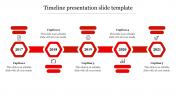 Editable Timeline Presentation Slide Template PowerPoint