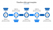 Creative Timeline Slide PPT Template For Presentation 