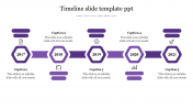Creative Timeline Slide Template PPT Presentation