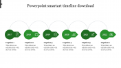 Fantastic PowerPoint Smartart Timeline Download-6 Node