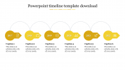 Superb PowerPoint Timeline Template Download -6 Node