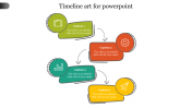 Our Predesigned Timeline Art For PowerPoint Templates