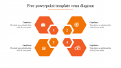 Get Free PowerPoint Template Venn Diagram Model