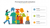Innovative PowerPoint Puzzle Animation-Three Node