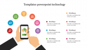 Elegant Templates PowerPoint Technology Design-Mobile Model