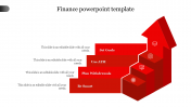 Effective Finance PowerPoint Template With Four Nodes