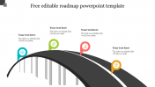 Free Editable Roadmap PowerPoint Template & Google Slides