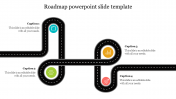 Multicolor Roadmap PowerPoint Slide Template